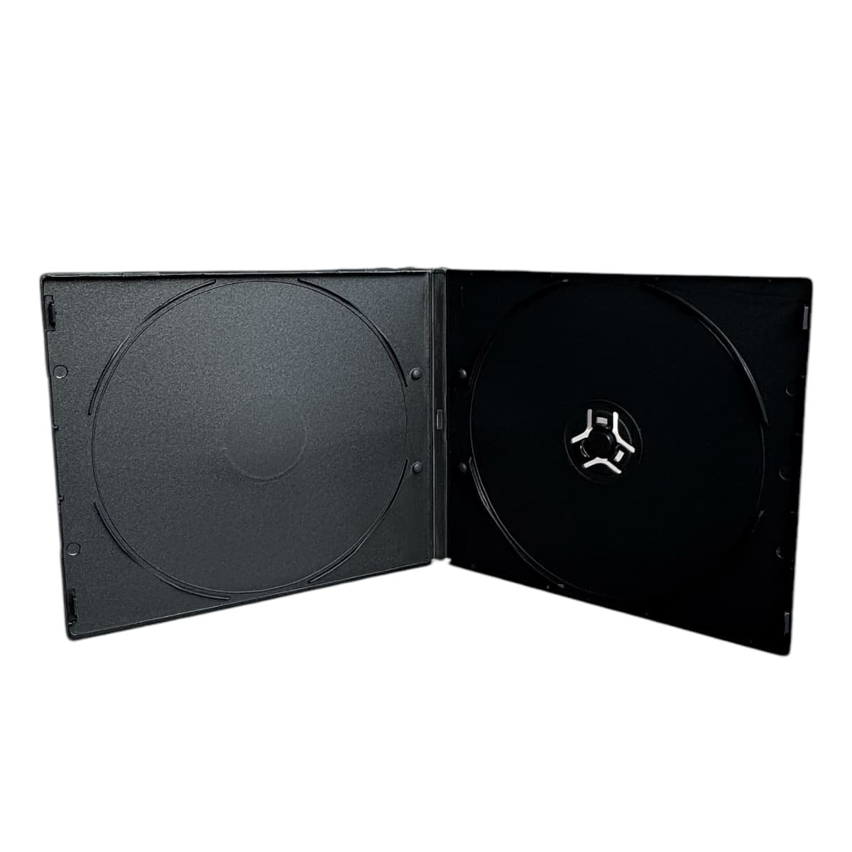 MediaRange Pocket Box pour 1 CD DVD noir 50 pièces