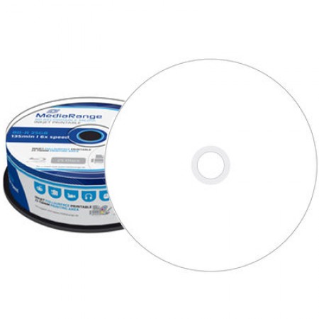 Verbatim Blu-Ray BD-R 25 GB entièrement imprimable - 6x - 50 pièces en  Cakebox