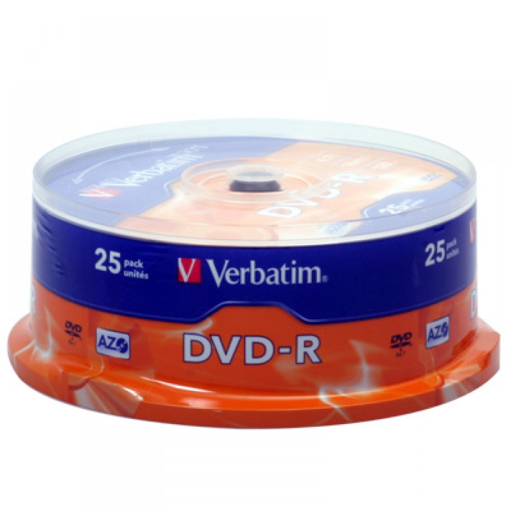 Verbatim Dvd R 4 7 Gb 16x Imprimée 25 Pièces